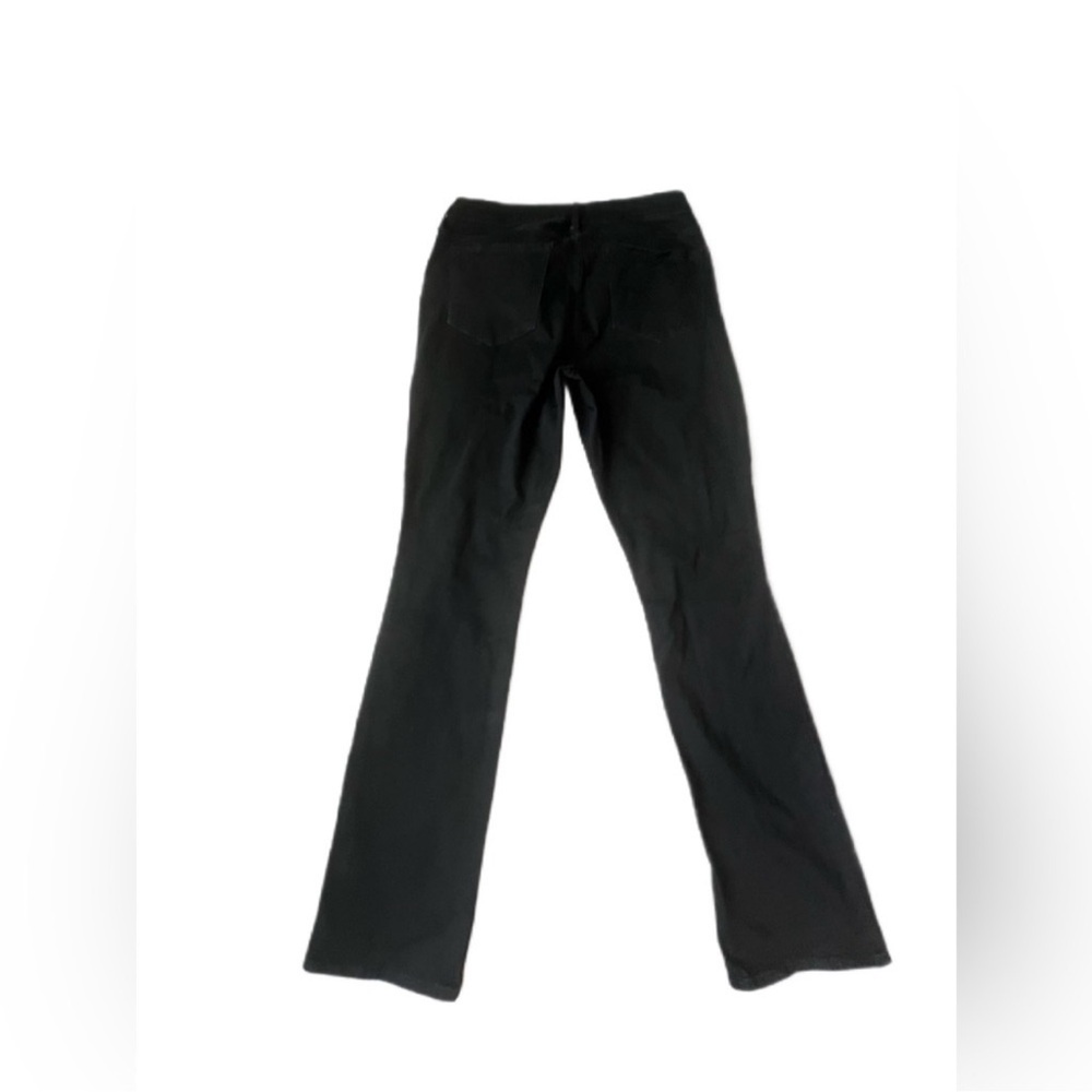 Old Navy Women's Mid-Rise Kicker Boot-cut Jeans in Black